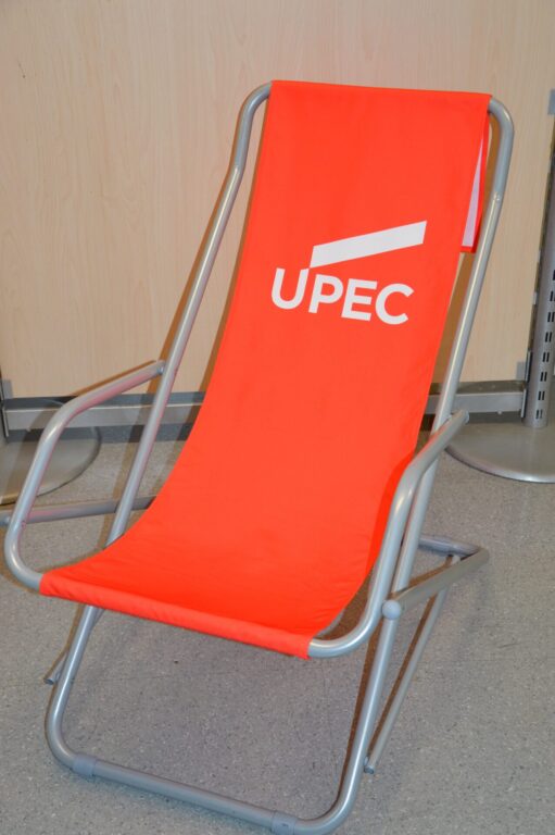 image d'un transat pliable UPEC